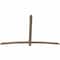 Ekena Millwork Bellingham Smooth Timber Gable Bracket, Douglas Fir, 84"W x 56"H x 1 1/2"D x 3 1/2"F, 16/12 Pitch GBW084X56X0204BEL00SDF - alternate 3